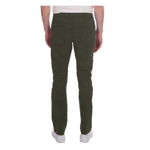 Jachs New York Men's Straight Fit Mid-Rise 5 Pocket Traveler Pant - Picture 3 of 4